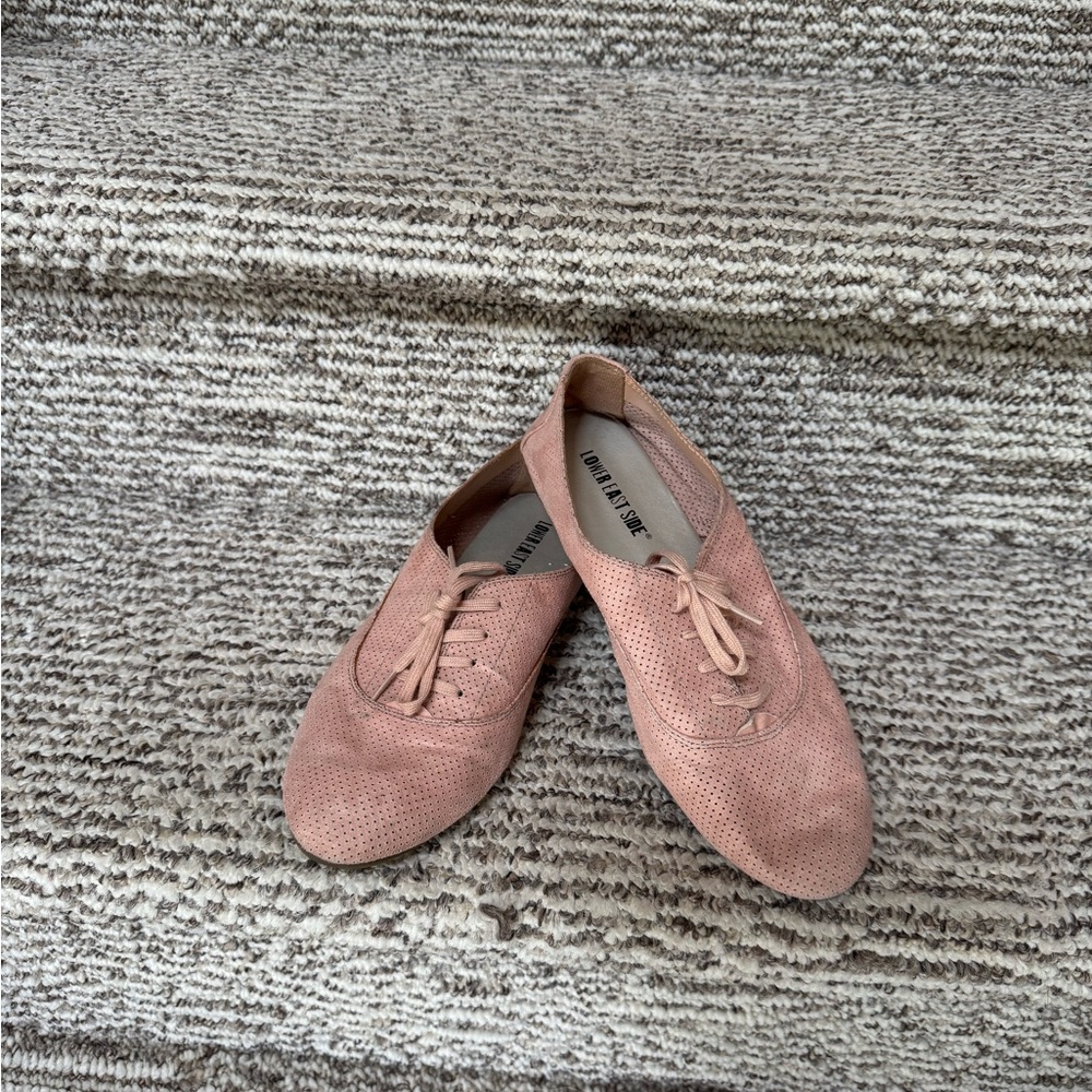 Lower East Side Pink Oxford shoes